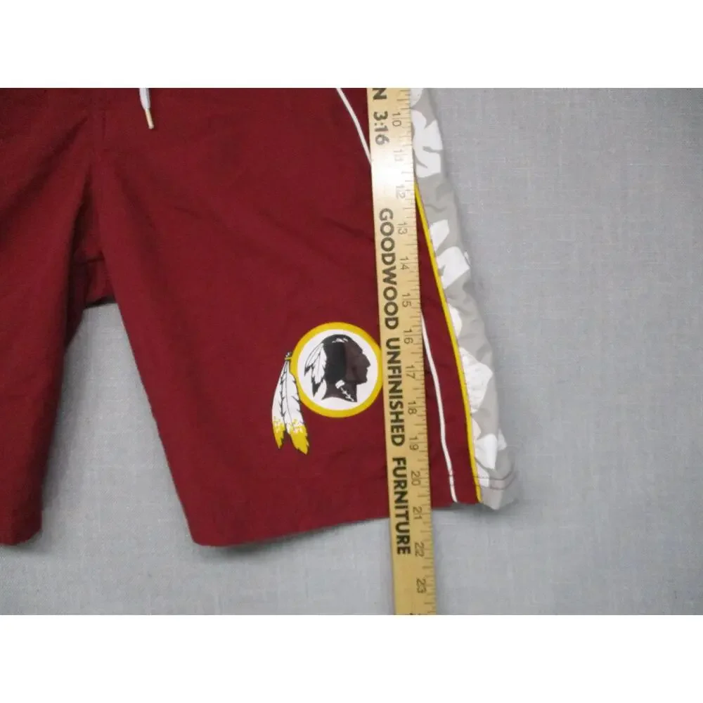 NFL Team Apparel Vintage Logo Floral Boardshorts Shorts Mens‎ Size Large 16-18